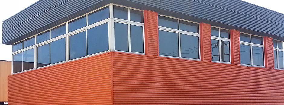 Office facade coverings