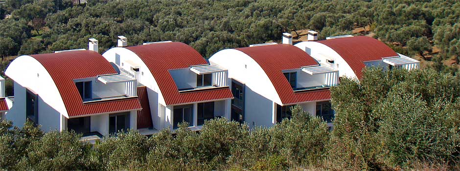 Distinctive architecture with Fibropan FRP GRP roofings