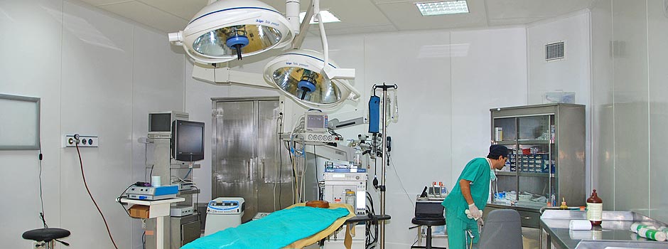 Gazi Hospital surgery room