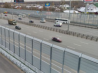 FRP GRP noise barriers Russia