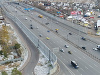 FRP GRP noise barriers Russia