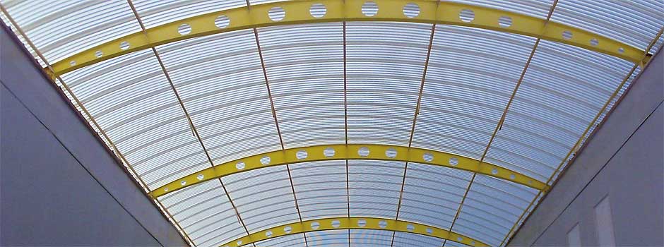 Fibroser translucent FRP corrugated roofings for factory roofs